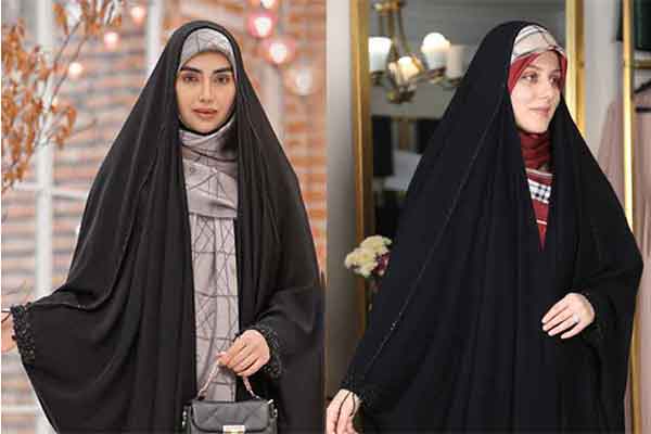 مدل چادر جدید فوق العاده شیک ساده و کار شده جذاب و مدرن سال