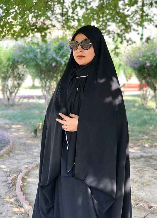 مدل چادر جدید فوق العاده شیک ساده و کار شده جذاب و مدرن سال