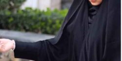 مدل چادر لبنانی شیک و ساده با طرح های جذاب خانومانه جدید و زیبا