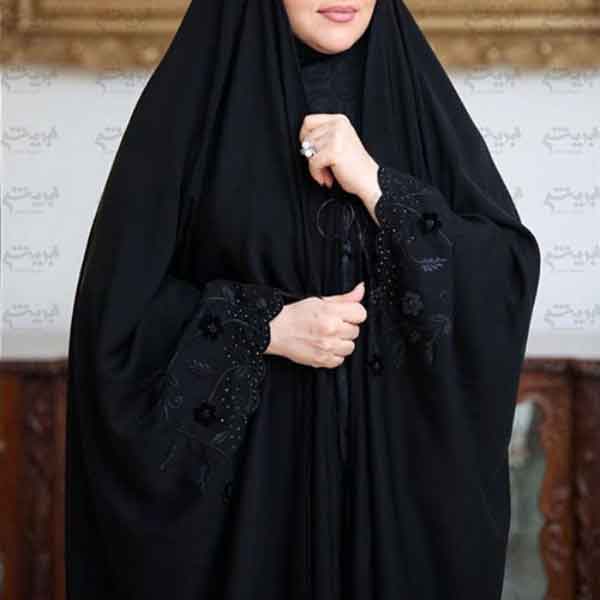 مدل چادر لبنانی شیک و ساده با طرح های جذاب خانومانه جدید و زیبا
