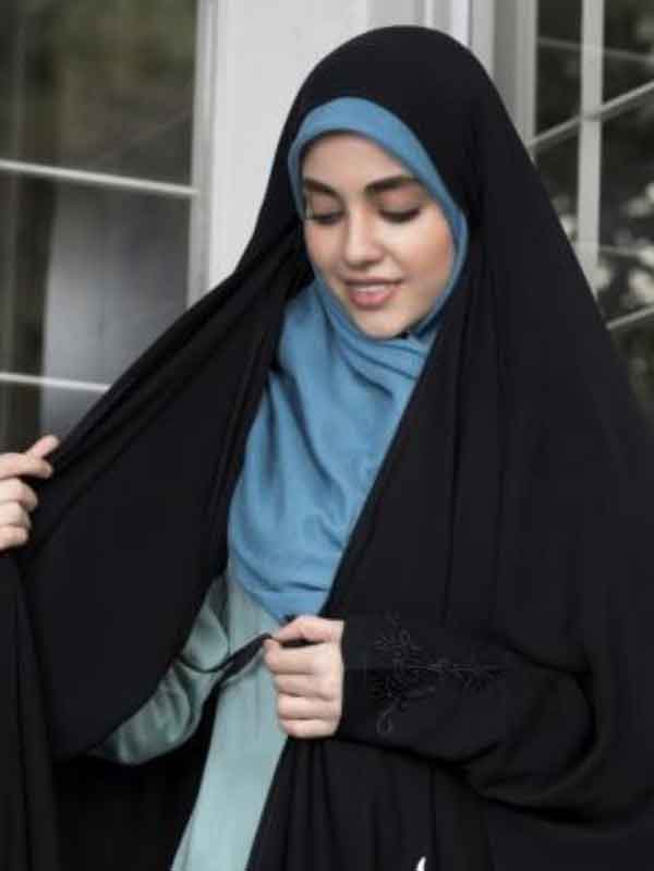 مدل چادر مشکی ساده و شیک مناسب و راحت خاص جدید و مدرن