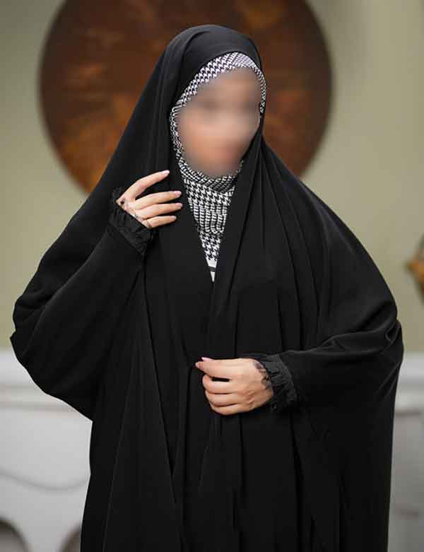 مدل چادر مشکی ساده و شیک مناسب و راحت خاص جدید و مدرن