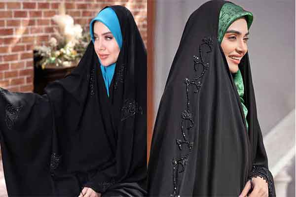 مدل چادر مشکی ساده و شیک مناسب و راحت خاص جدید و مدرن