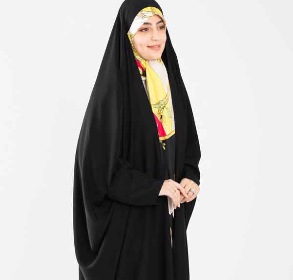 مدل چادر صدفی دخترانه و زنانه ساده و نگین دار شیک و راحت