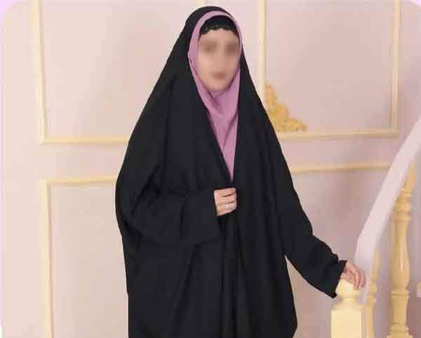 مدل چادر صدفی دخترانه و زنانه ساده و نگین دار شیک و راحت