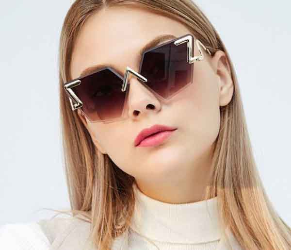 مدل عینک آفتابی جدید زنانه و دخترانه جذاب و لاکچری ساده و طرحدار مدرن