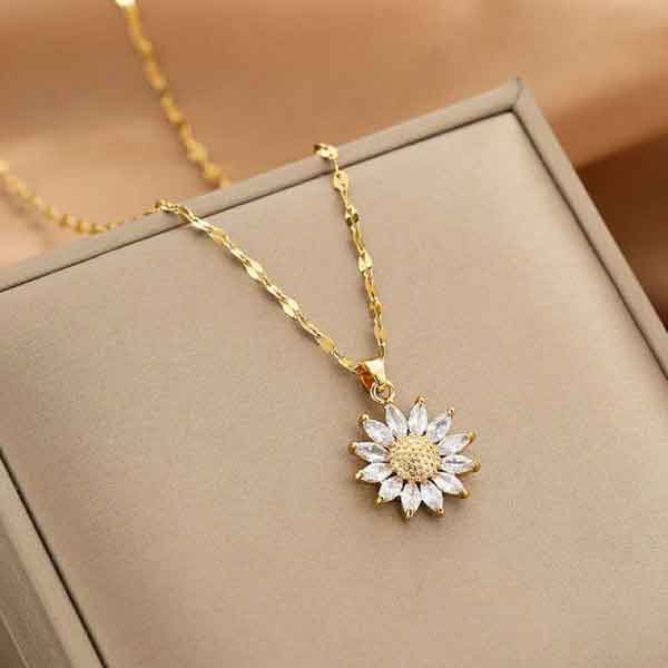 مدل گردنبند دخترانه طلا یا طرح های ساده و لاکچری جذاب و کیوت دلبر