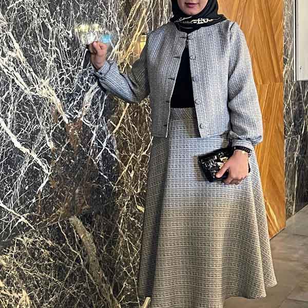 مدل کت و دامن ۱۴۰۳ کوتاه و بلند اسپرت بیرونی و مجلسی خانومانه دلبر