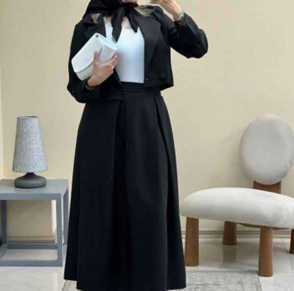 مدل کت و دامن مجلسی دخترانه و زنانه با طرح های فوق العاده لاکچری و جذاب