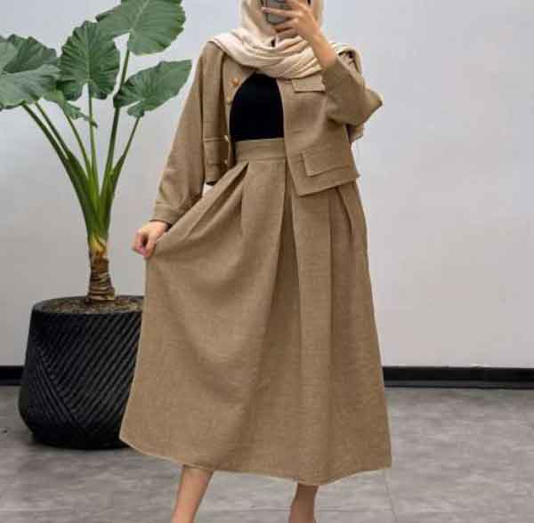 مدل کت و دامن شهرزادی با طرح های جذاب و لاکچری دخترانه و زنانه جدید