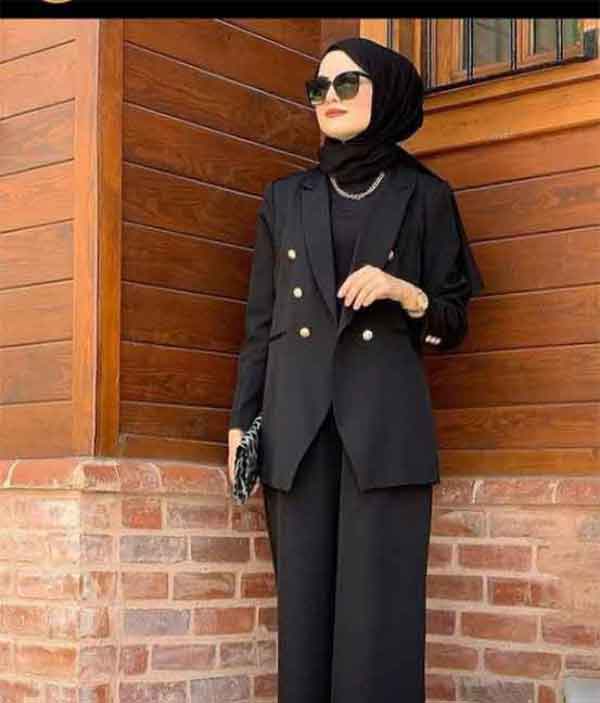 مدل کت و شلوار زنانه بلند با طرح های ساده و شیک دلبر لاکچری جذاب