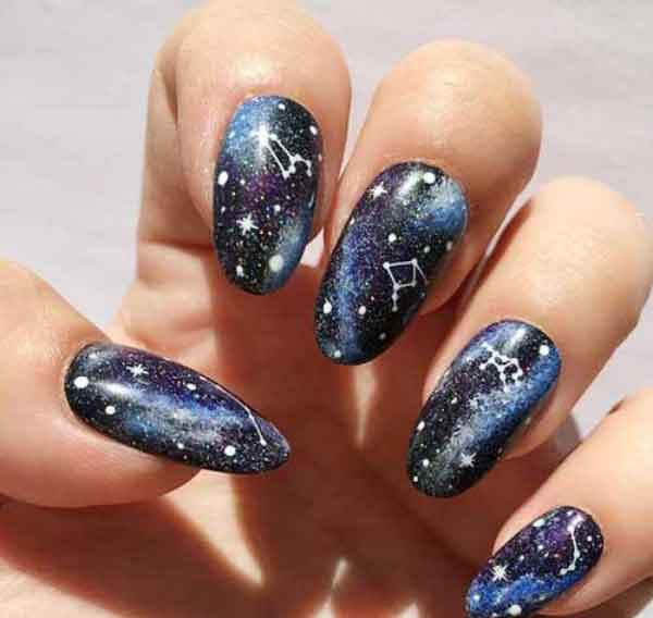 مدل ناخن خوشگل زنانه و دخترانه با طرح های ساده و شلوغ جذاب و شیک
