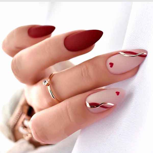 مدل ناخن خوشگل زنانه و دخترانه با طرح های ساده و شلوغ جذاب و شیک