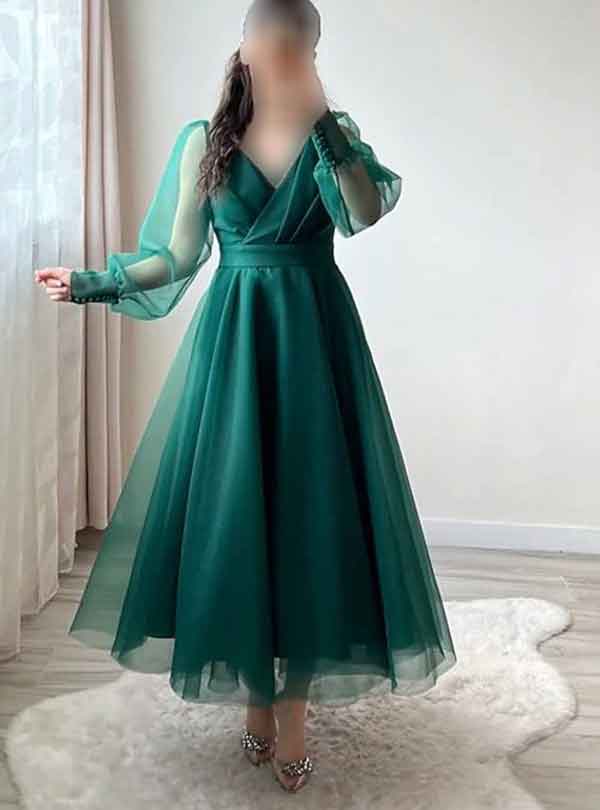 مدل پیراهن شیک مجلسی زنانه و دخترانه ماکسی و عروسکی جذاب و دلبر
