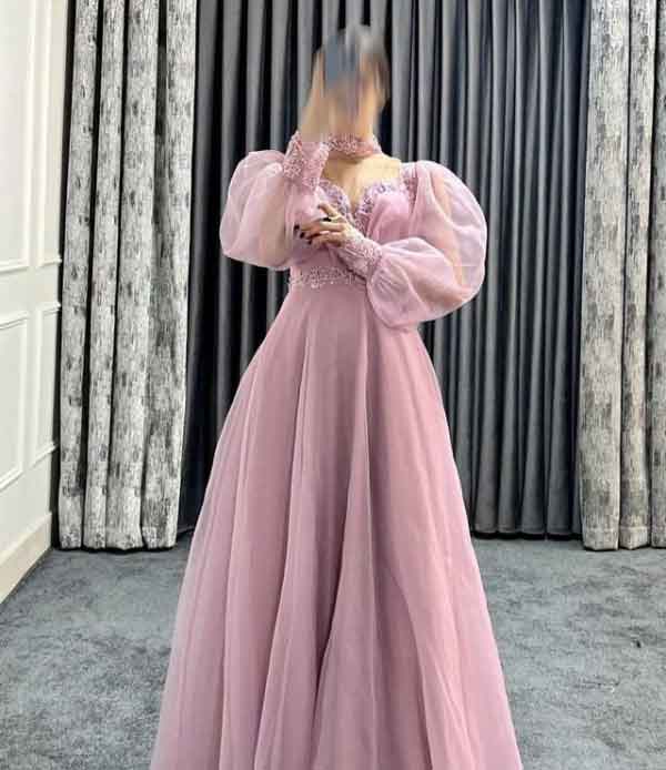 مدل پیراهن شیک مجلسی زنانه و دخترانه ماکسی و عروسکی جذاب و دلبر