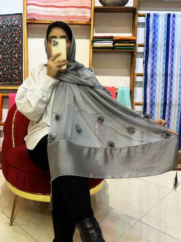 مدل شال ساده مجلسی راحت و خنک شیک و جذاب مخصوص خاص پسندا