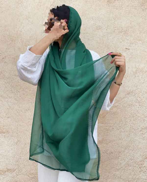 مدل شال ساده مجلسی راحت و خنک شیک و جذاب مخصوص خاص پسندا