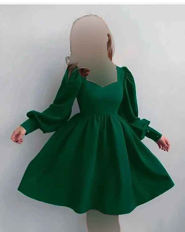 مدل پیراهن دخترانه مجلسی کوتاه فانتزی با طرح های لاکچری و دلبر ساده و کار شده