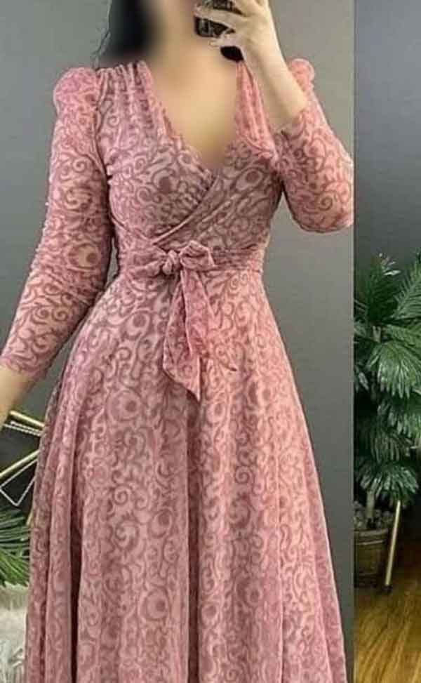 مدل لباس مجلسی ساده و شیک زنانه و دخترانه کوتاه و بلند ساده دلبر 