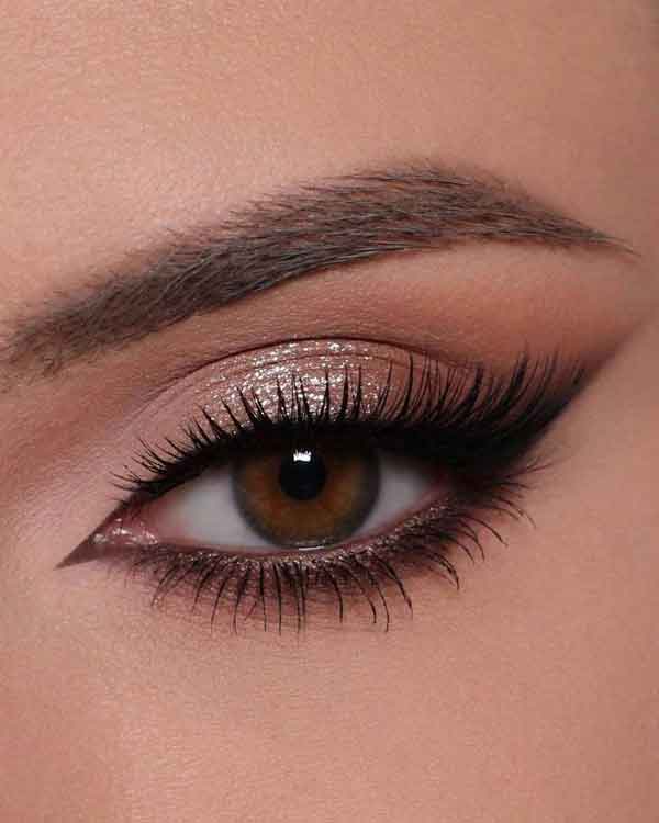 مدل آرایش چشم ساده و شلوغ زنانه و دخترانه برای عروسی و مهمانی