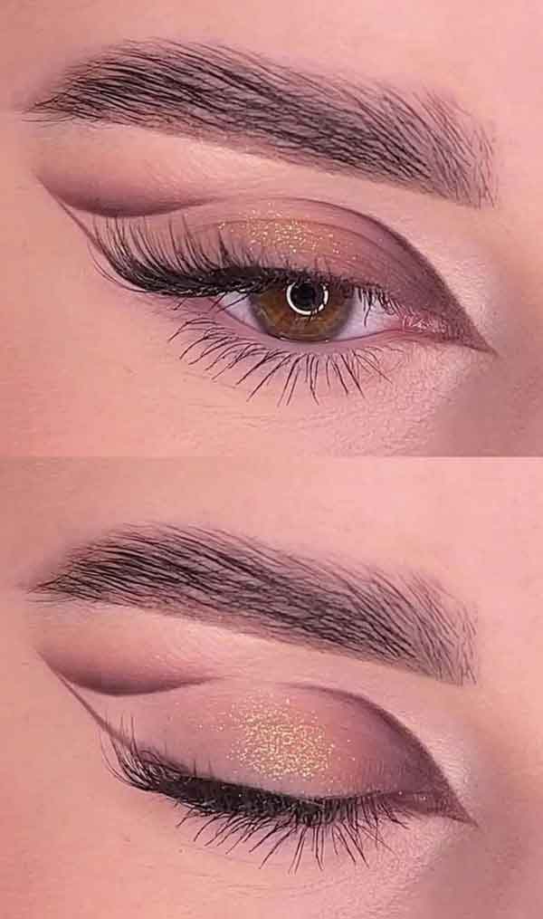 مدل آرایش چشم ساده و شلوغ زنانه و دخترانه برای عروسی و مهمانی