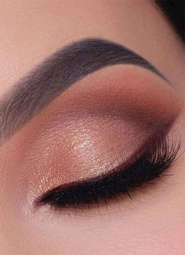 مدل آرایش چشم ساده و شلوغ زنانه و دخترانه برای عروسی و مهمانی