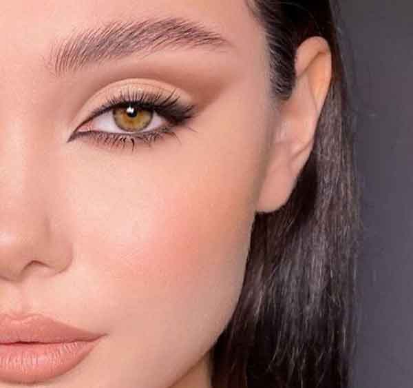 مدل آرایش صورت ساده لایت و غلیظ شیک و جذاب دخترانه و زنانه جدید سال