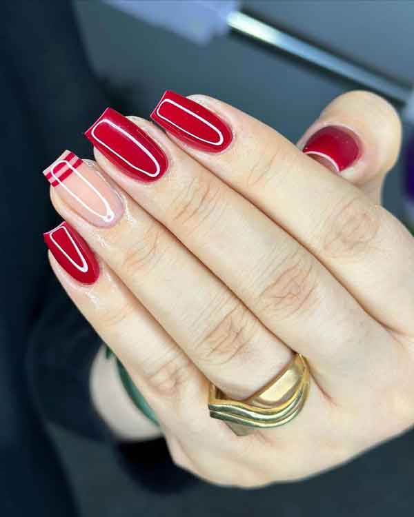 مدل دیزاین ناخن ساده جدید با طرح های لاکچری و جذاب دخترانه و زنانه مدرن