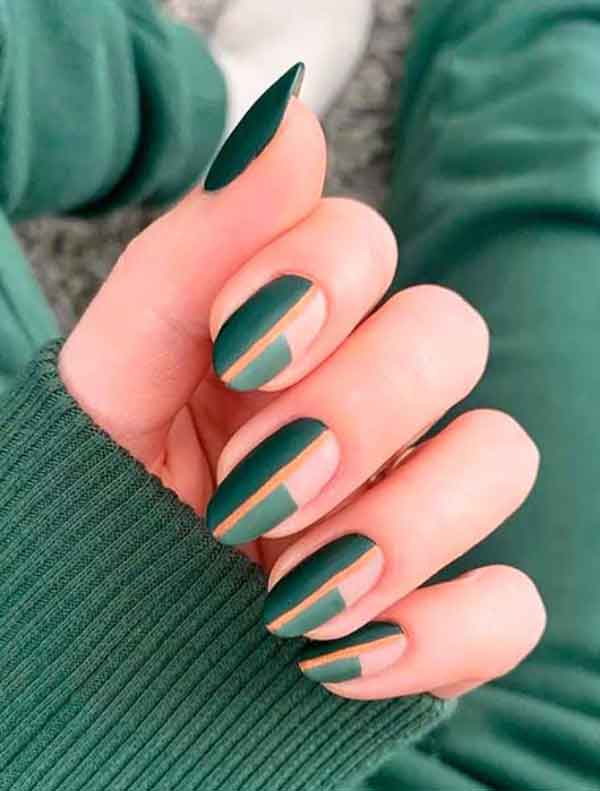مدل دیزاین ناخن ساده جدید با طرح های لاکچری و جذاب دخترانه و زنانه مدرن
