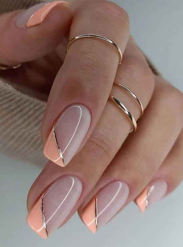 مدل دیزاین ناخن ساده جدید با طرح های لاکچری و جذاب دخترانه و زنانه مدرن