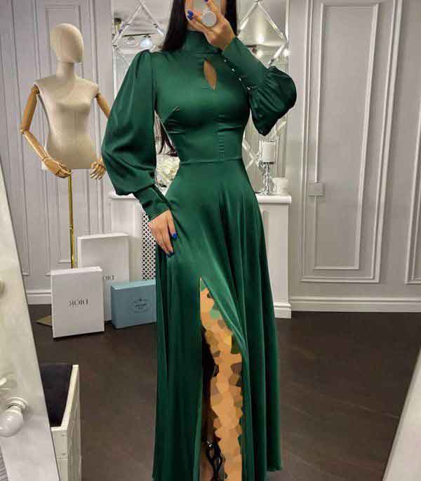 مدل پیراهن مجلسی ترک زنانه و دخترانه با طرح های فوق العاده جذاب و شیک