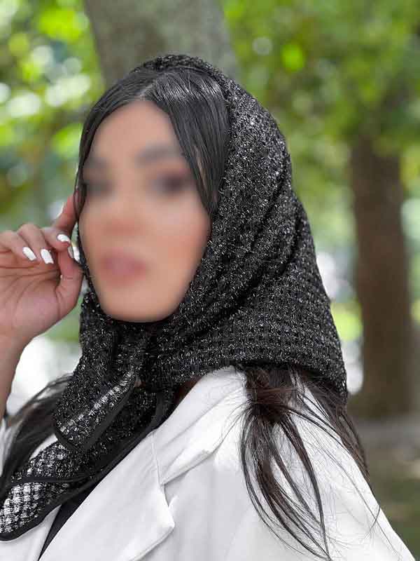 مدل روسری زنانه شیک قواره بزرگ و کوچک با طرح های ساده و جذاب خانومانه