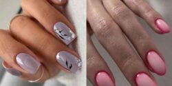 مدل طراحی ناخن جدید با طرح های ساده و مینیمال خاص و شیک