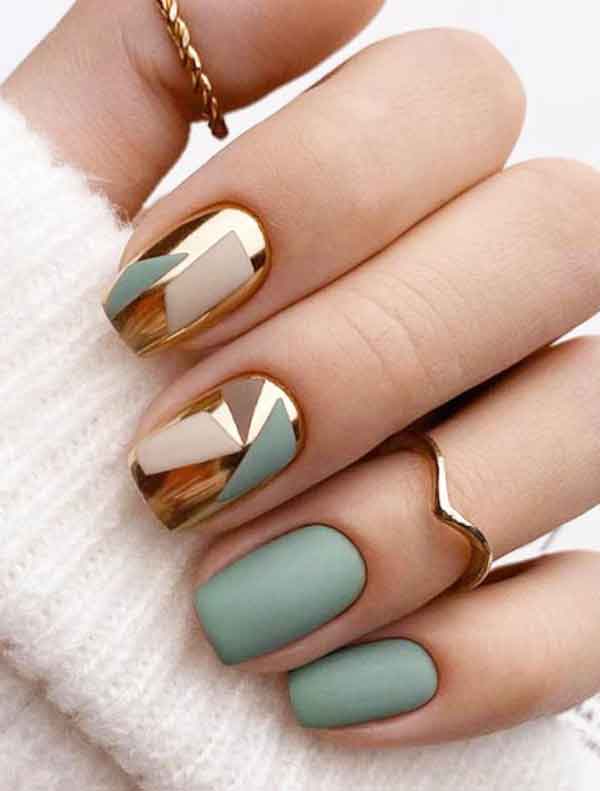 مدل طراحی ناخن جدید با طرح های ساده و مینیمال خاص و شیک 