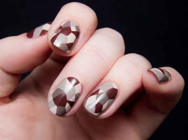 مدل طراحی ناخن جدید با طرح های ساده و مینیمال خاص و شیک 