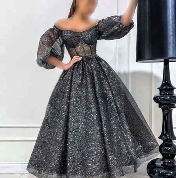 مدل پیراهن مجلسی آستین دار جدید دخترانه و زنانه با طرح های فوق العاده جذاب و شیک