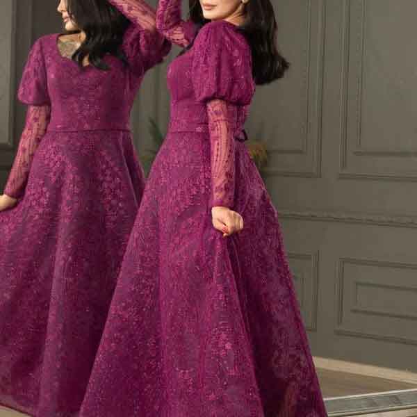 مدل پیراهن مجلسی آستین دار جدید دخترانه و زنانه با طرح های فوق العاده جذاب و شیک