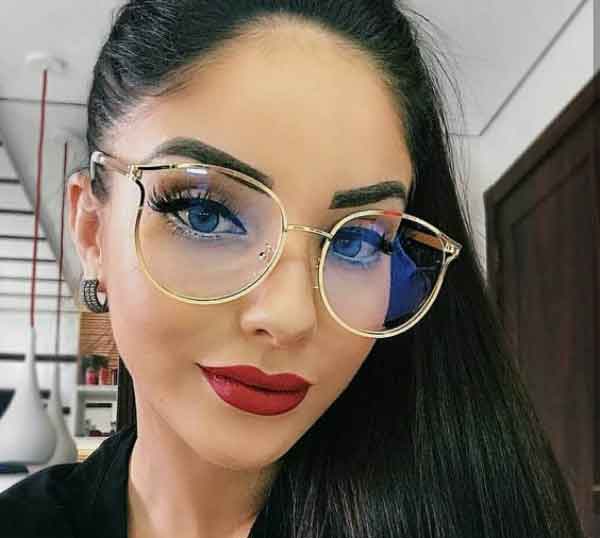 مدل عینک طبی زنانه با قاب های ساده و خفن شیک لاکچری