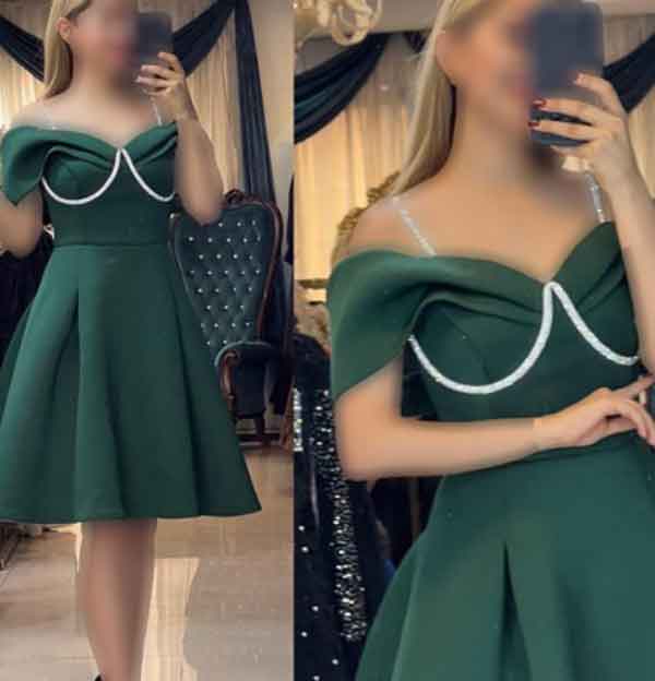 مدل لباس مجلسی زنانه خاص کوتاه و بلند فوق العاده لاکچری و دلبر کیوت
