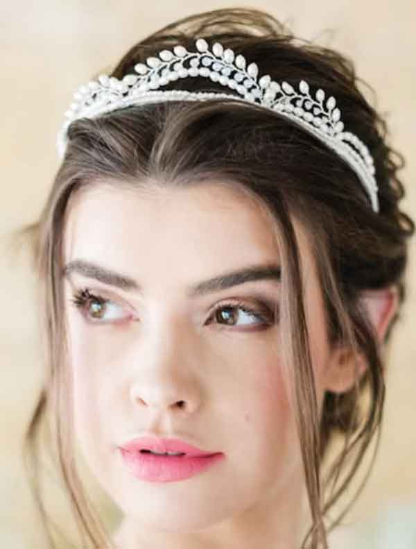 مدل تاج عروس جدید پرنسسی و شیک مخصوص خاص پسندا و لاکچریا