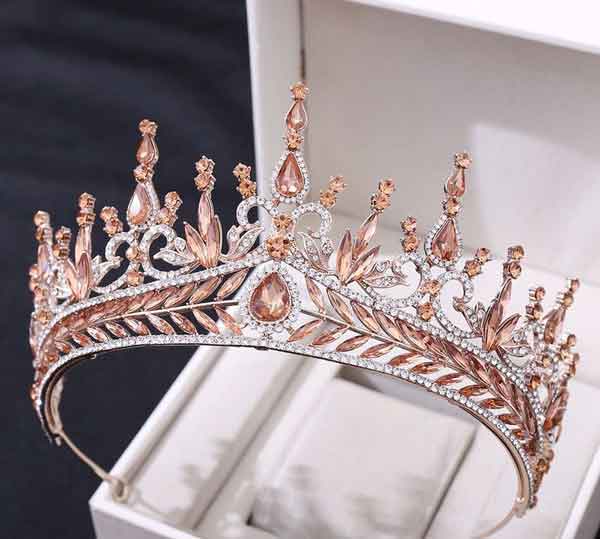 مدل تاج عروس جدید پرنسسی و شیک مخصوص خاص پسندا و لاکچریا