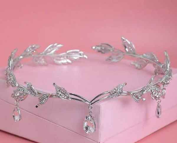 مدل تاج عروس جدید پرنسسی و شیک مخصوص خاص پسندا و لاکچریا