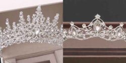 مدل تاج عروس جدید پرنسسی و شیک مخصوص خاص پسندا و لاکچریا