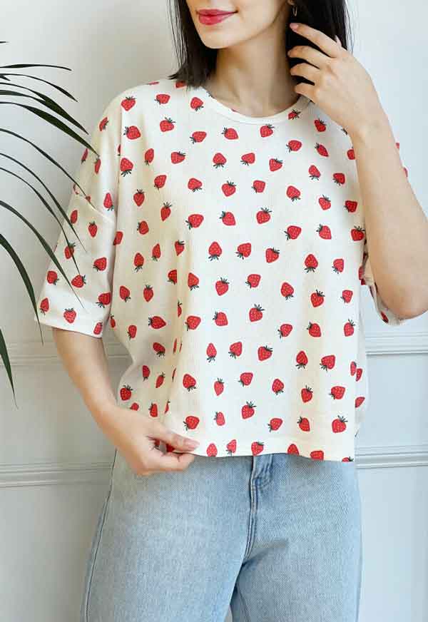 مدل تیشرت نخی دخترانه و زنانه خانگی و بیرونی با طرح های جدید و جذاب