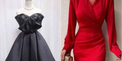 مدل پیراهن کوتاه شیک و مجلسی دخترانه و زنانه با طرح های فوق العاده جذاب و جدید
