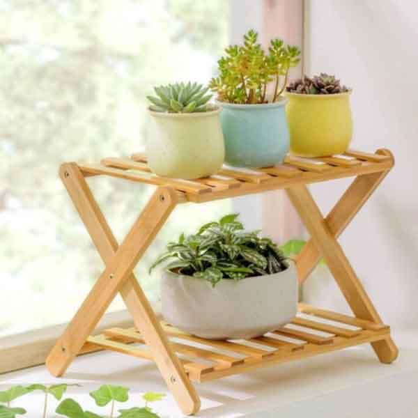 تصاویر مدل استند گل شیک ساده برای فضای داخلی خانه و بیرون