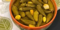 فوت و فن ترشی بامیه و راز خوشمزگی ترشی بامیه خوشمزه و خانگی