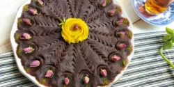 فوت و فن حلوا شکلاتی و راز خوشمزگی حلوا شکلاتی خوشمزه و خانگی
