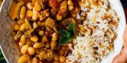 فوت و فن خوراک لوبیا سفید و راز خوشمزگی خوراک لوبیا سفید خوشمزه و خانگی