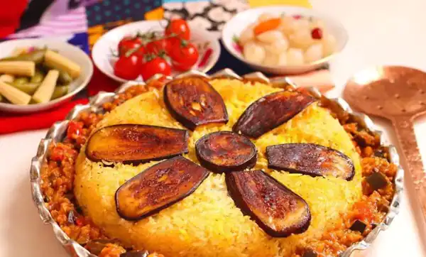 فوت و فن بادمجان پلو و راز خوشمزگی بادمجان پلو خوشمزه و خانگی